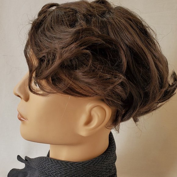 6" Men’s Toupee,Human Hair, 8″X10″ French Lace # 4 - Picture 6 of 10